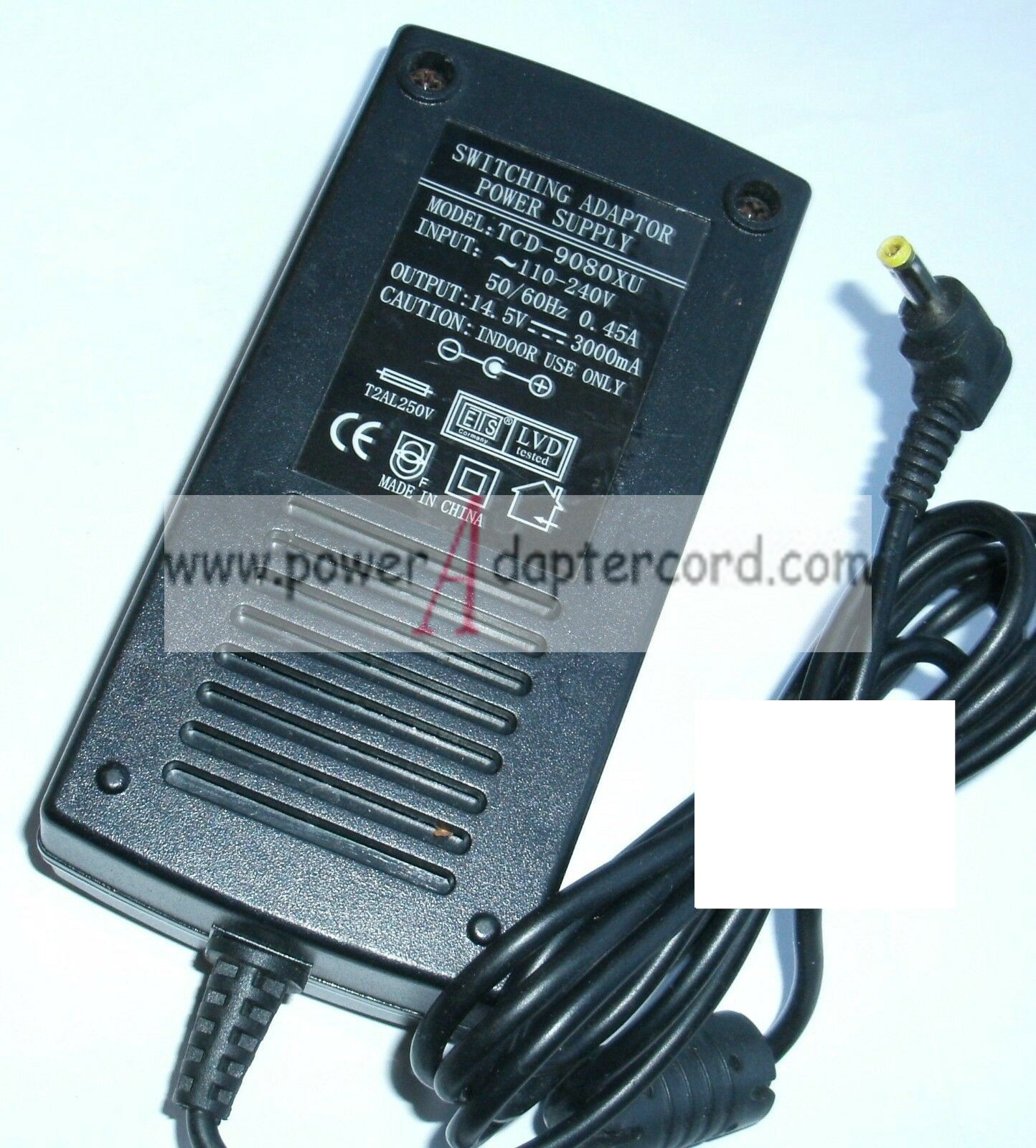 *Brand NEW*14.5V 3000mA SWITCHING ADAPTER POWER SUPPLY TCD-9080XU